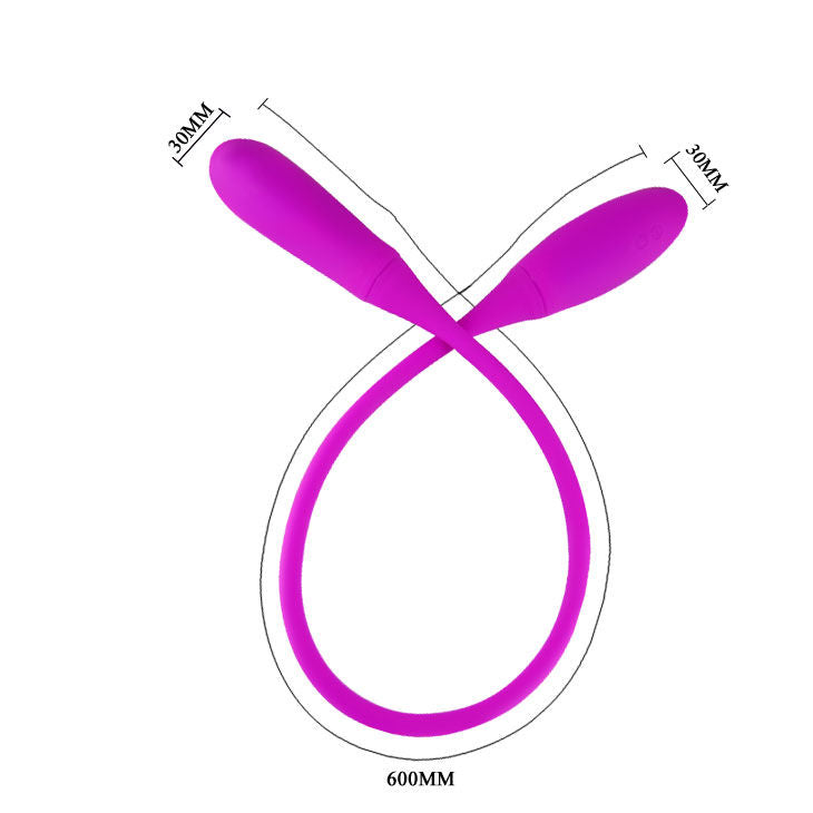 Fun Toys Pretty Love - Smart - Snaky Vibe Vibrator 7v + 3 Tickling