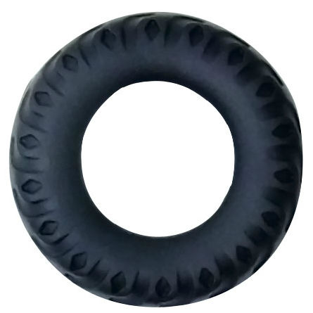 Baile for Him Titan Cockring Schwarz Grün 2 cm