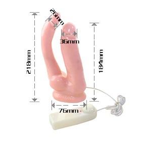 Baile Vibrators Baile - Realistische Penis-Doppelpenetration