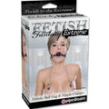 Fetish Fantasy Extreme Deluxe Ball Gag und Nippelklammer