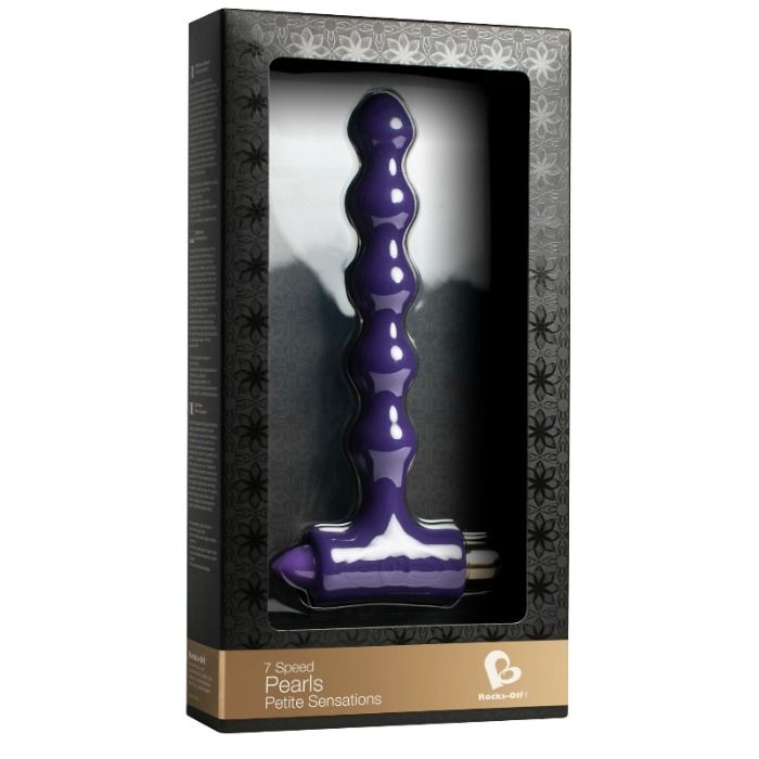Rocks-Off Analplug mit Vibration und Riverles Petite Sensations Perlen