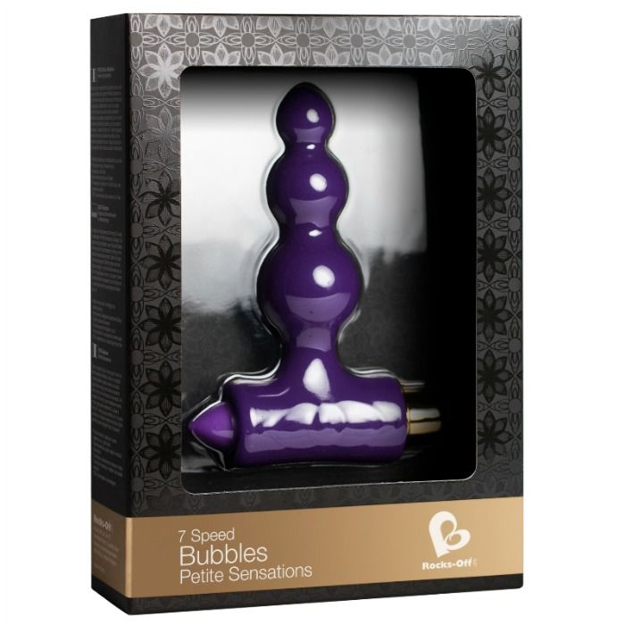Rocks-Off Petite Bubbles Analstimulator - Lila