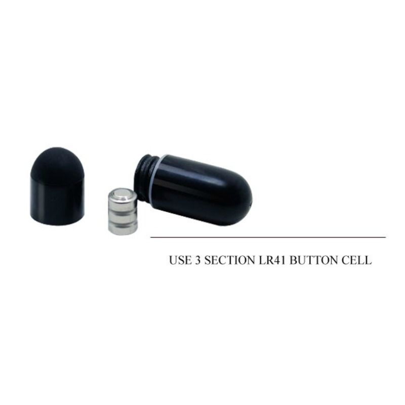 For Him Pretty Love - Thimble Vibratorring Schwarz