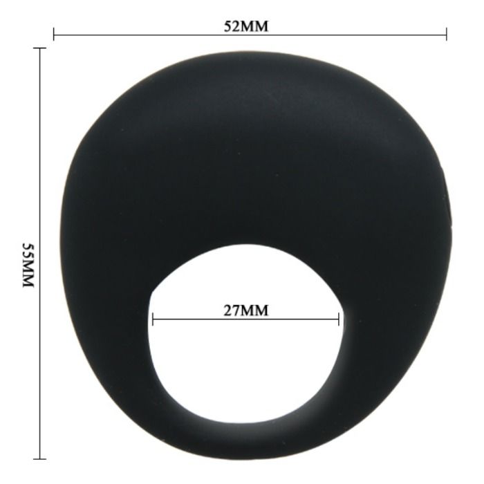 For Him Pretty Love - Trap Vibratorring Schwarz