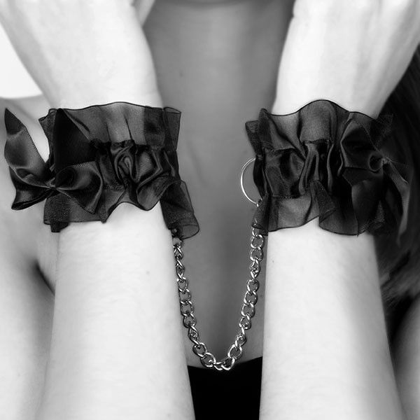 Bijoux Indiscrets Indiscrets Frou Frou Organza-Handschellen