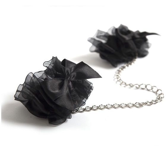Bijoux Indiscrets Indiscrets Frou Frou Organza-Handschellen
