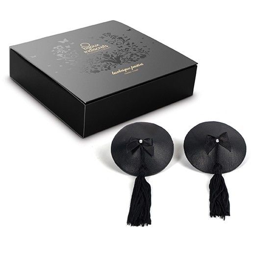 Bijoux Burlesque Pasties Burlesque Schwarze Nippelabdeckungen