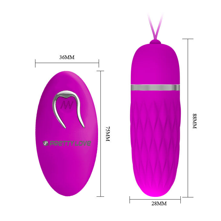 Remote Control Pretty Love - Flirtation Dawn Vibrierendes Ei