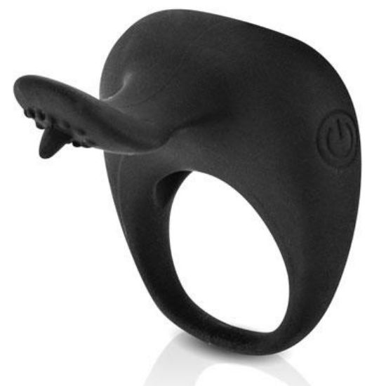 For Him Pretty Love - Thimble Vibratorring Schwarz