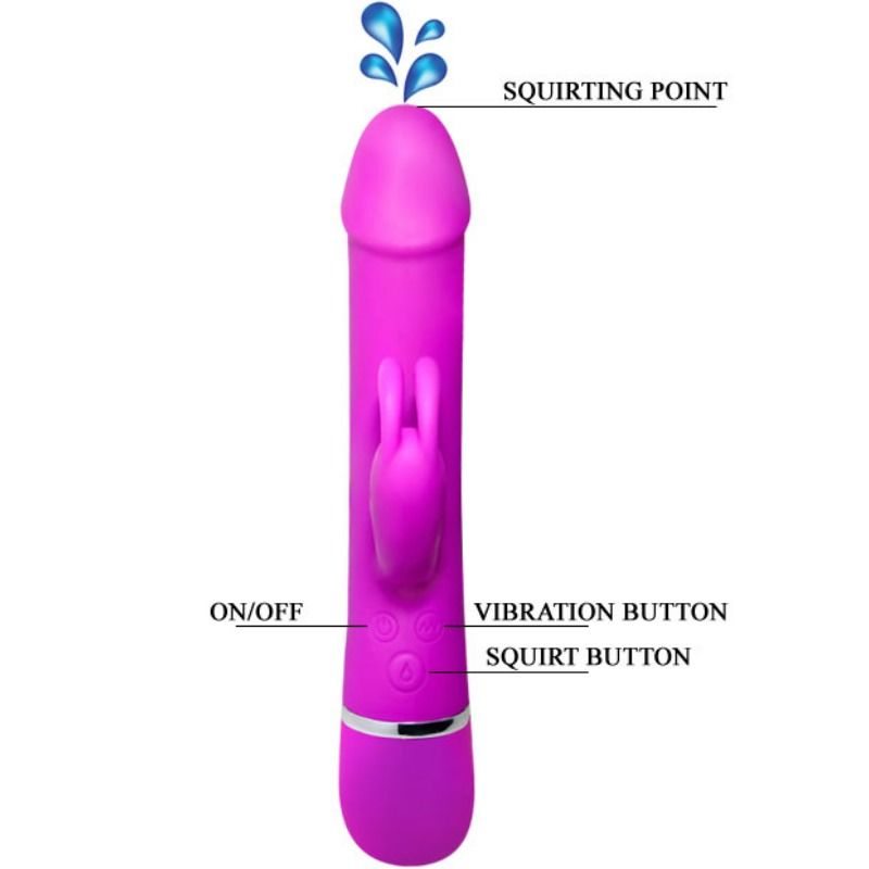 High Tech Pretty Love - Henry Vibrator mit 12 Vibrationsmodi und Sq...