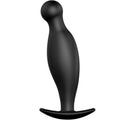 Anal Toys Pretty Love - Silikon Analplug 11.7 cm Schwarz