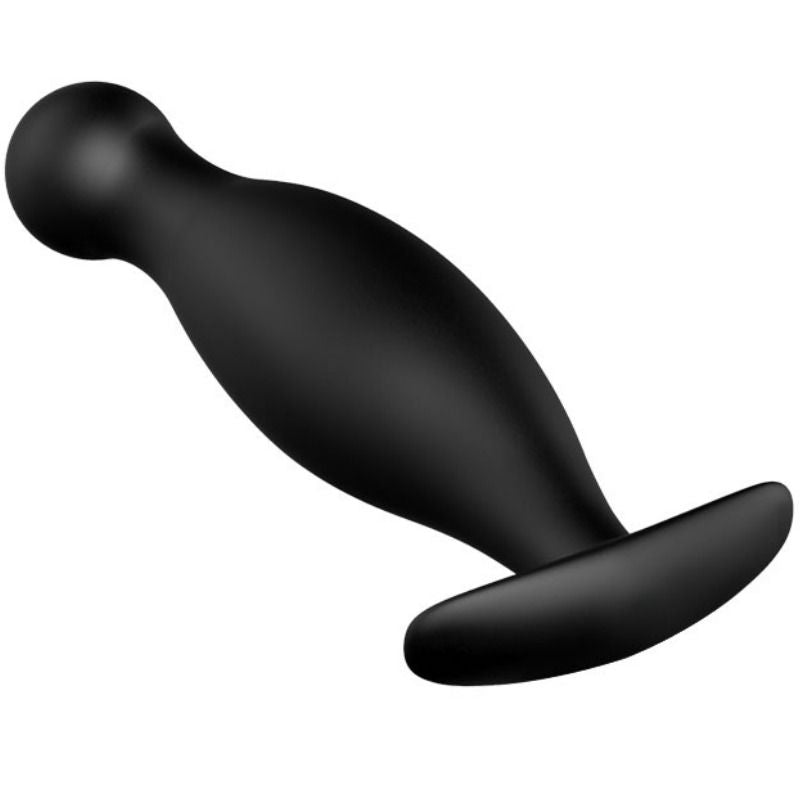 Anal Toys Pretty Love - Silikon Analplug 11.7 cm Schwarz