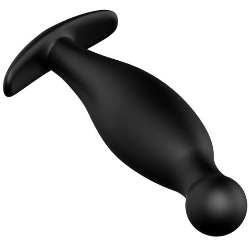 Anal Toys Pretty Love - Silikon Analplug 11.7 cm Schwarz