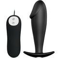 Remote Control Pretty Love - Silikon Anal Plug Penis Form und 12 Vi...