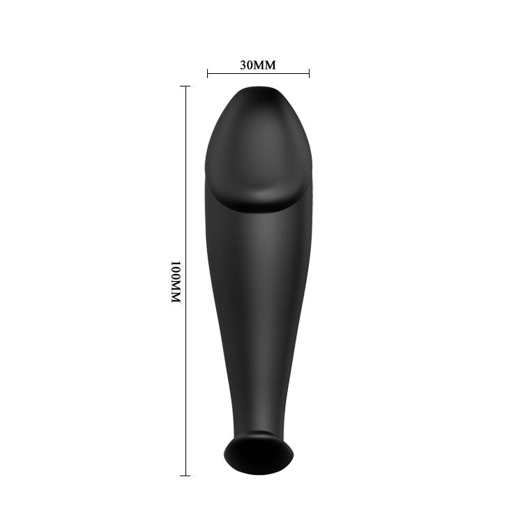 Remote Control Pretty Love - Silikon Anal Plug Penis Form und 12 Vi...