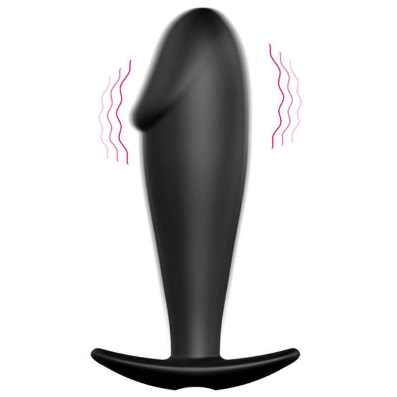 Remote Control Pretty Love - Silikon Anal Plug Penis Form und 12 Vi...
