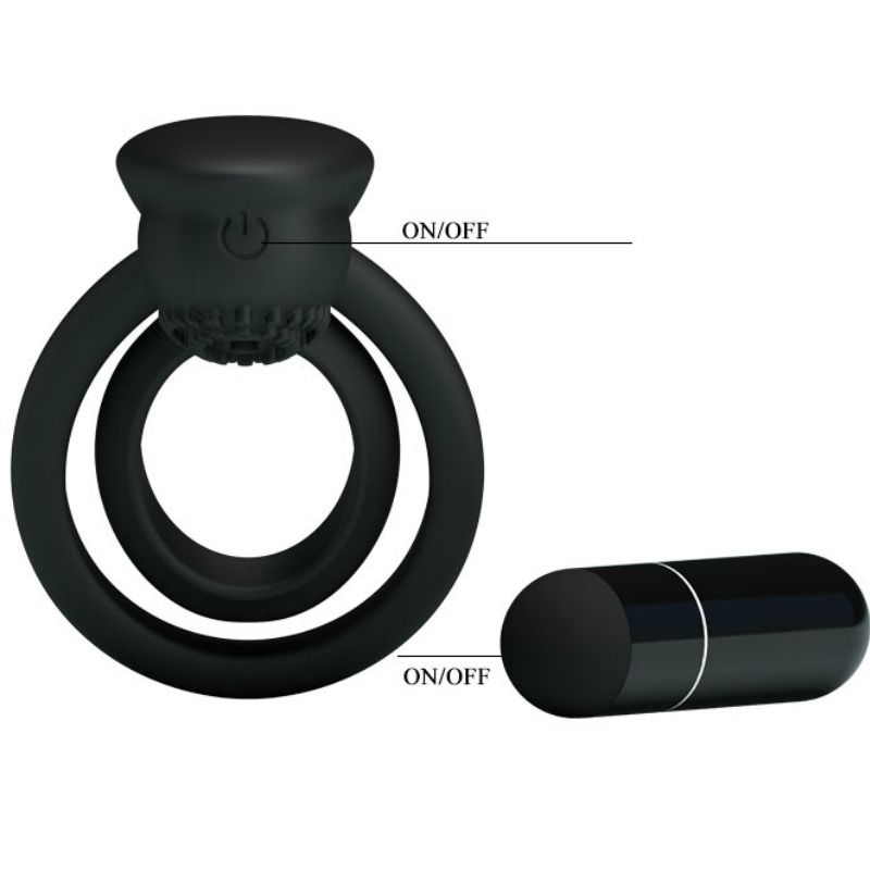 For Him Pretty Love - Esther Vibrationsring mit Stimulator