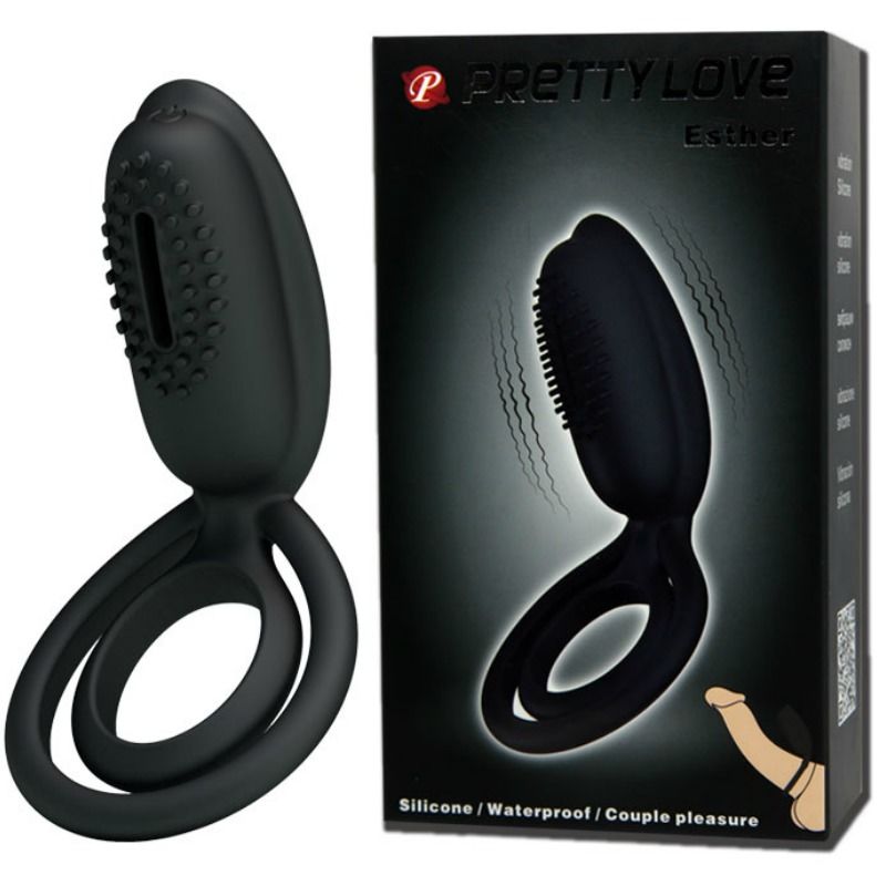 For Him Pretty Love - Esther Vibrationsring mit Stimulator