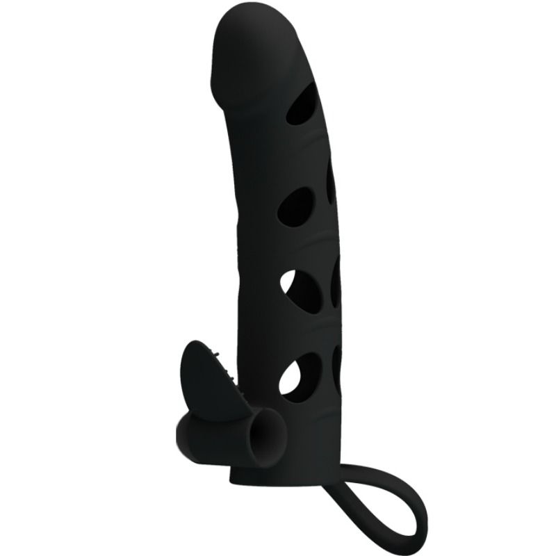 For Him Pretty Love - Silikonhülle mit Vibration 15.2 cm