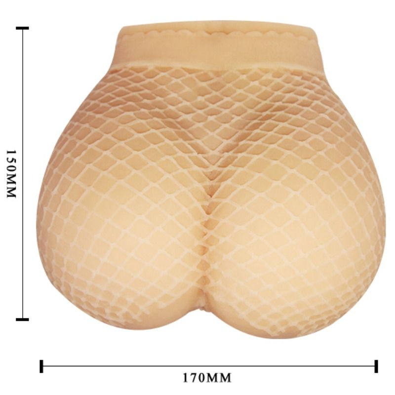 Baile for Him Realistischer Vagina und Anus mit Mesh