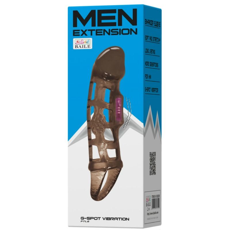 Baile for Him Penisverlngerungshülse mit Vibration und Riem...