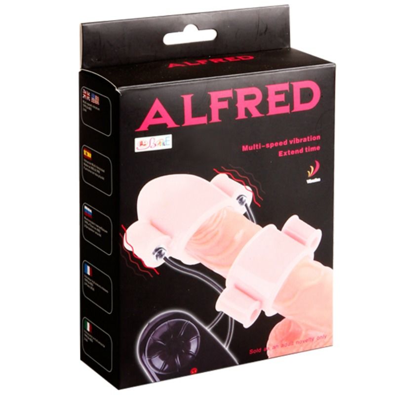 Baile for Him Alfred Penisvibratorabdeckungen mit Steuerung