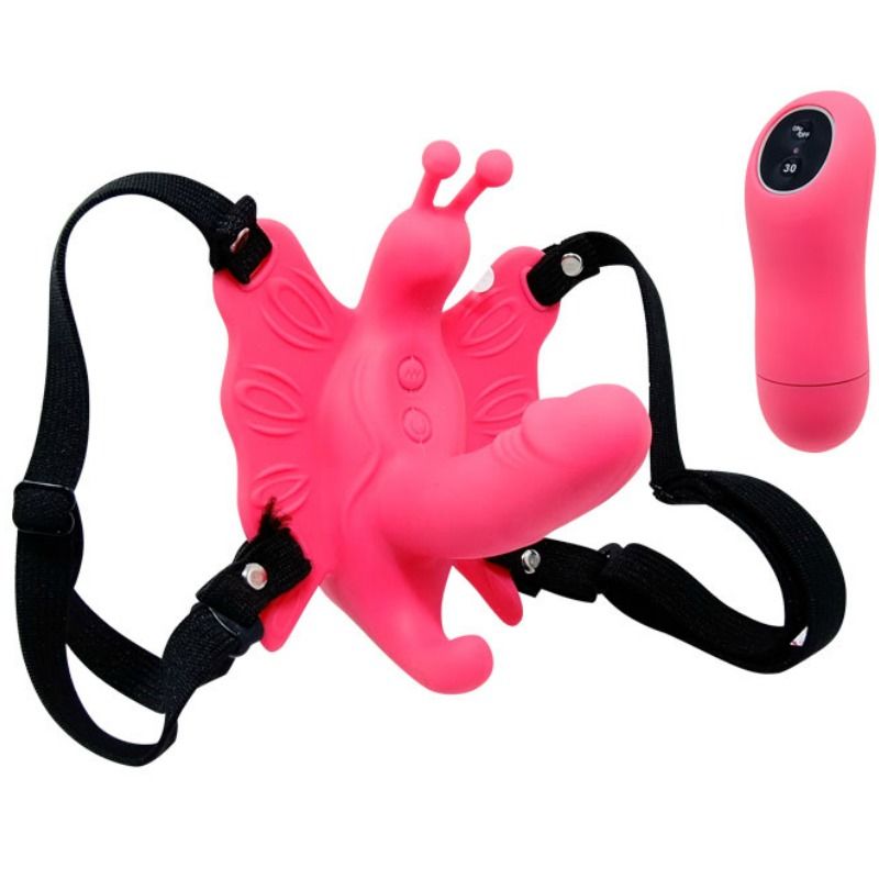 Baile Stimulating Baile - Ultra Liches Schmetterlingsgeschirr mit F...