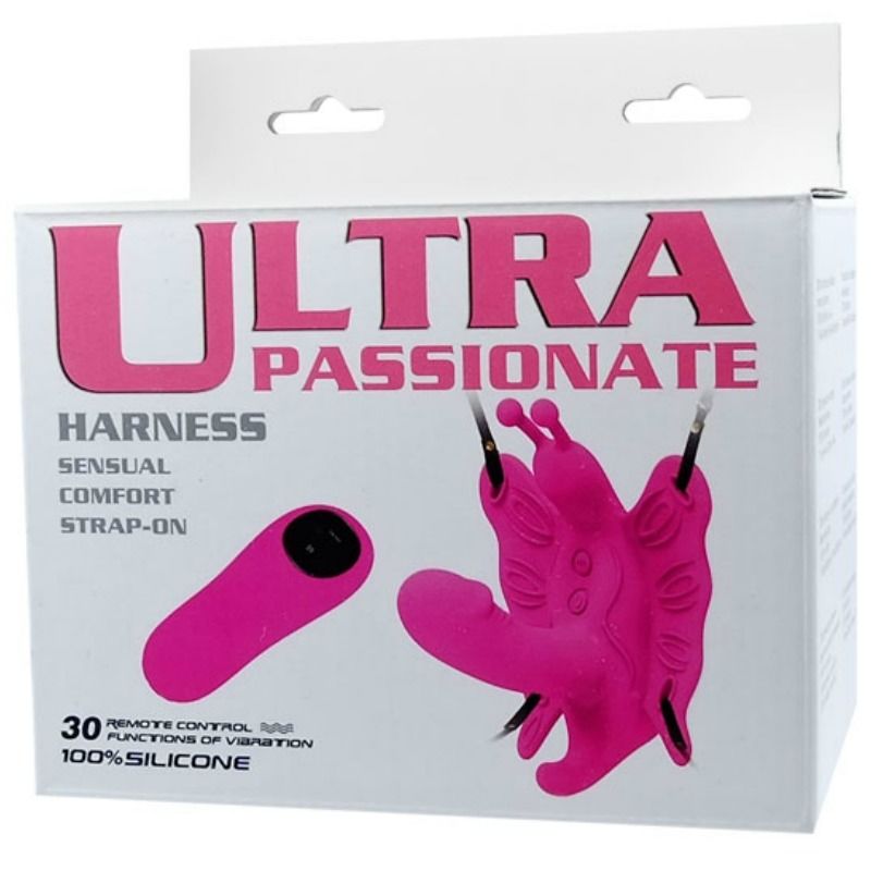 Baile Stimulating Baile - Ultra Liches Schmetterlingsgeschirr mit F...