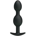 Pretty Love – Silikon Analkugeln 12.5 Cm Schwarz