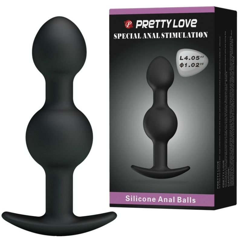 Pretty Love – Silikon Analkugeln mit Spezieller Stimulation 10.3 Cm...