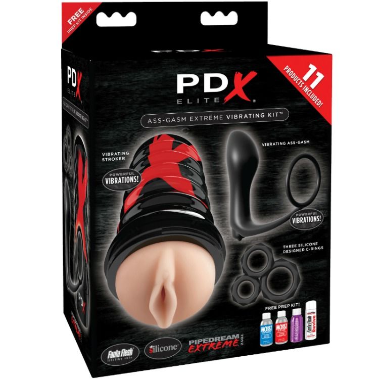 Pdx Elite Ass-Gasm Explosion Kit Vagina Design