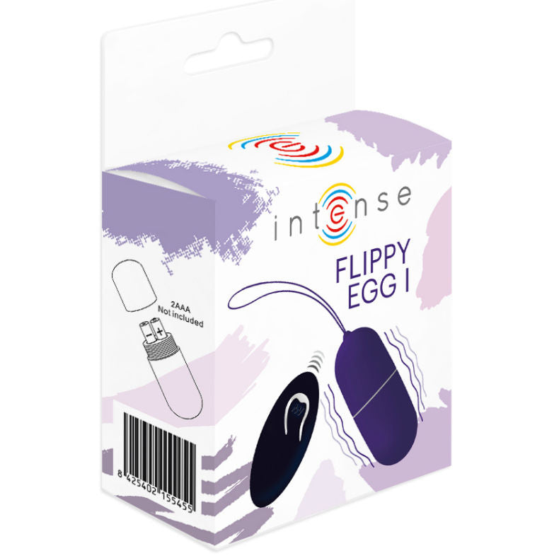 Intense Remote Control Flippy I Vibrierendes Ei mit Fernb...