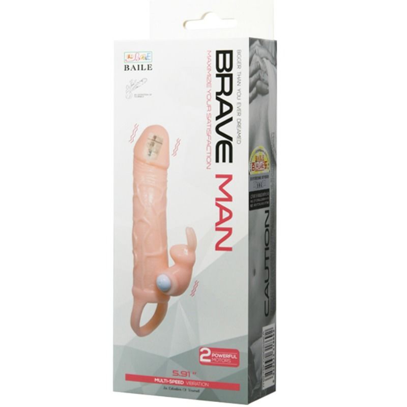 Baile for Him Brave Man Penisabdeckung mit Kaninchen und Do...