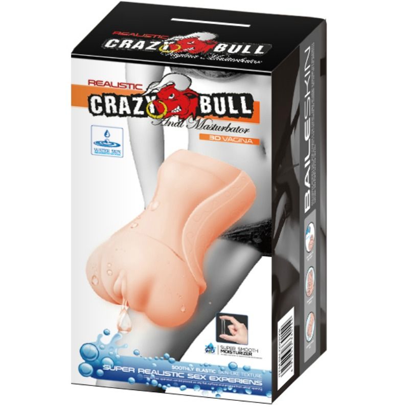 Crazy Bull Wasserhaut Vagina-Masturbador