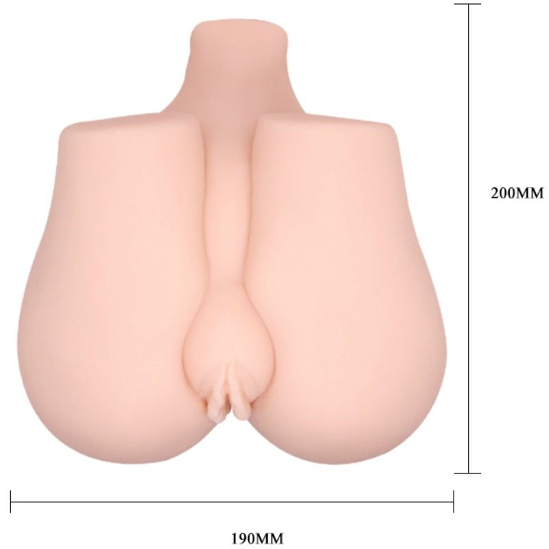 Crazy Bull Realistische Vagina und Anus mit Vibrationsposition 3