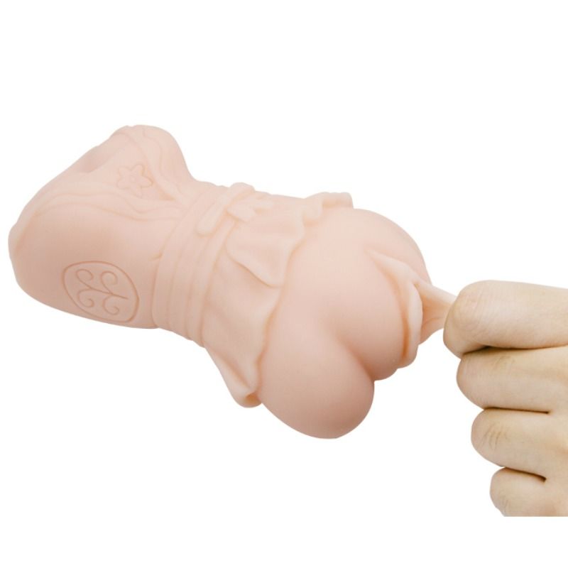 Crazy Bull Water Skin Vagina Masturbador mit Vibrierenden Kugeln