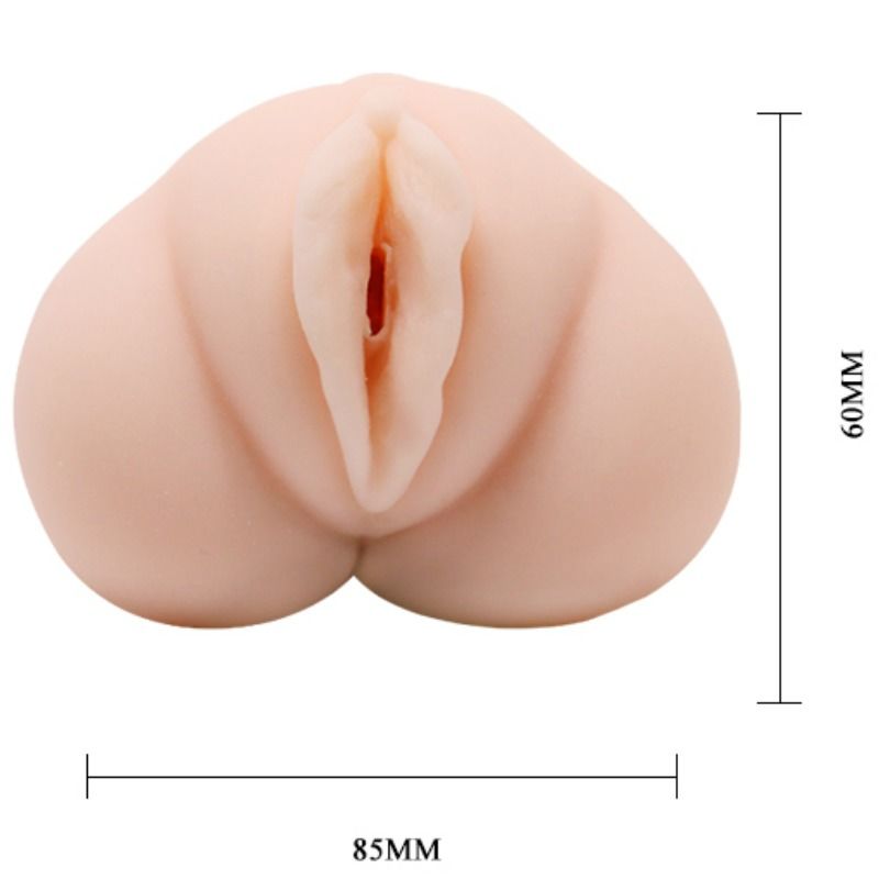 Crazy Bull Water Skin Vagina Masturbador mit Vibrierenden Kugeln