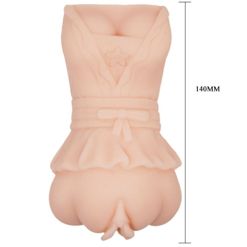 Crazy Bull Water Skin Vagina Masturbador mit Vibrierenden Kugeln