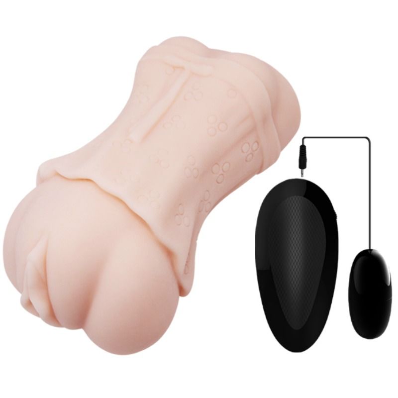 Crazy Bull Water Skin Vagina Masturbador mit Vibrierender Bullet 2