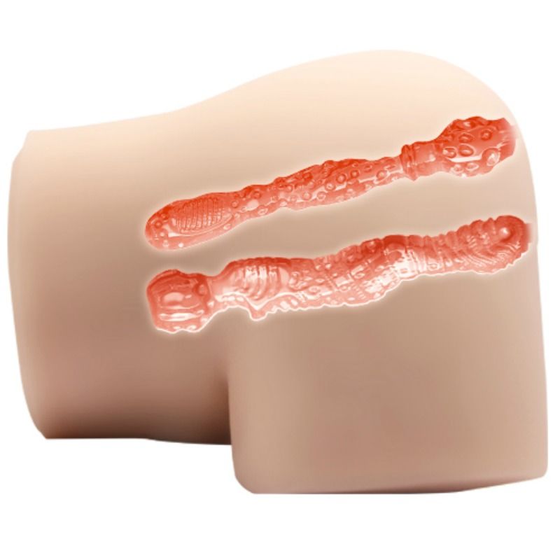 Crazy Bull Realistische Vagina und Anus mit Vibrationsposition 4
