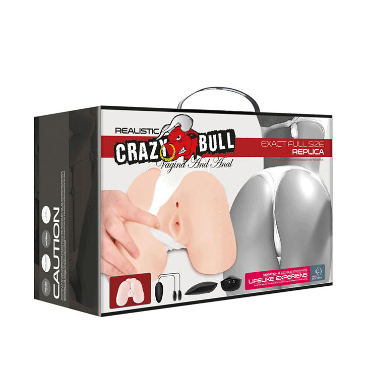 Crazy Bull Realistische Vagina und Anus mit Vibrationsposition 5