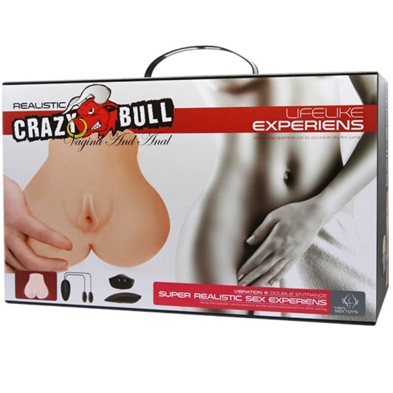 Crazy Bull Realistische Vagina & Anus Mit Vibrationsposition 7