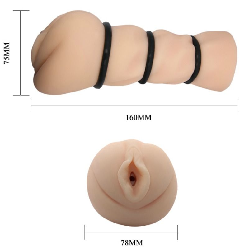 Crazy Bull Vagina Masturbator Mit Ringen
