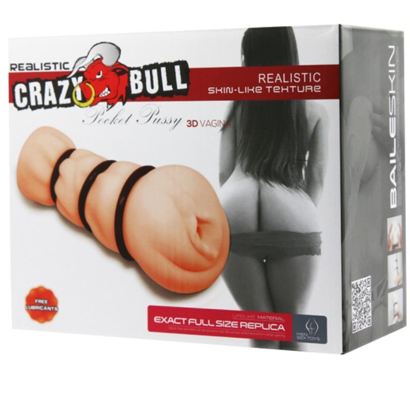 Crazy Bull Vagina Masturbator Mit Ringen
