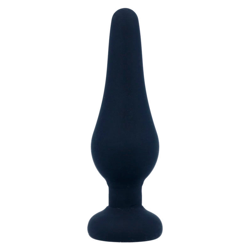 Intense Analplug Pipo S Schwarzes Silikon 9,8 CM