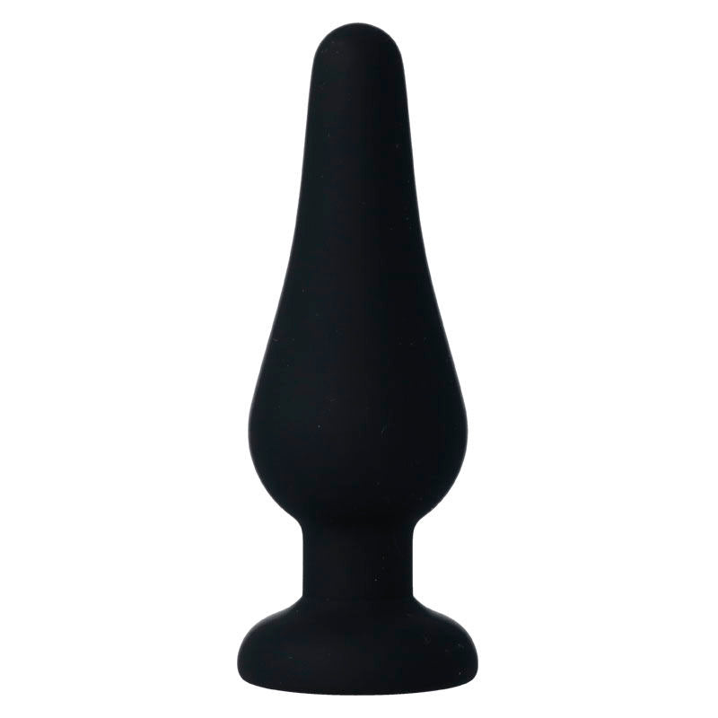 Intense Analplug Pipo M Schwarzes Silikon 11 CM