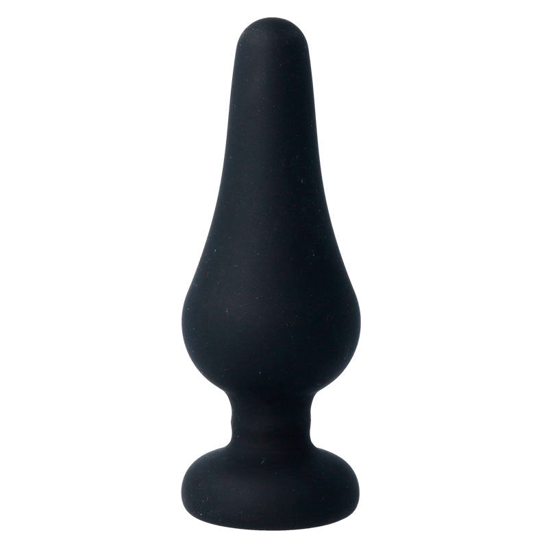 Intense Analplug Pipo L Schwarzes Silikon 13 CM