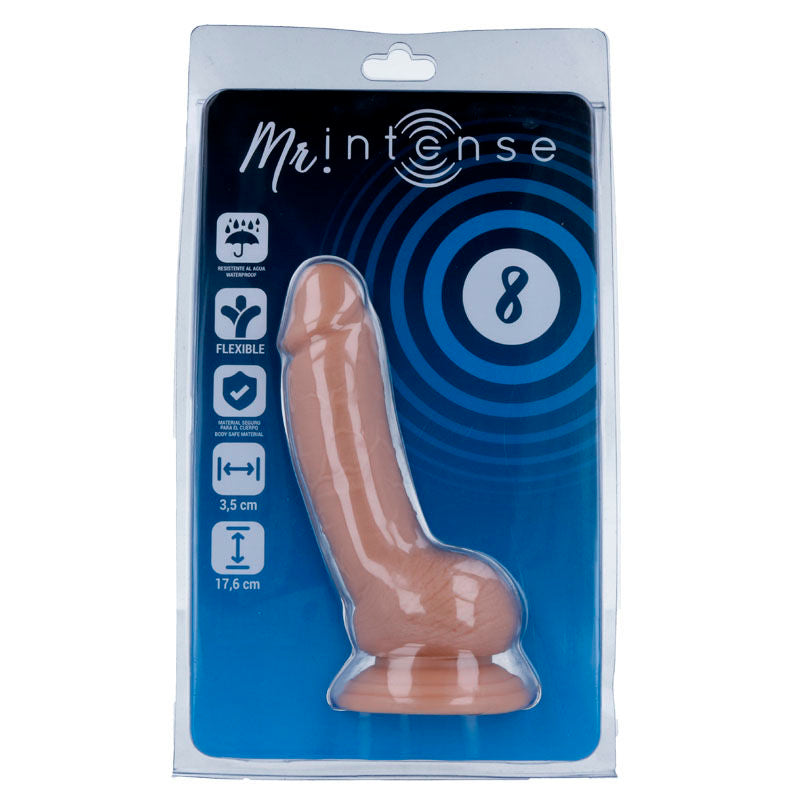 Mr. Intense Dildos Mr Intense - 8 Realistic Penis 17.6 cm -O- 3.5 cm