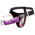 Baile Weibliches Anal und Vaginalgeschirr Flieder G-Punkt 17 cm