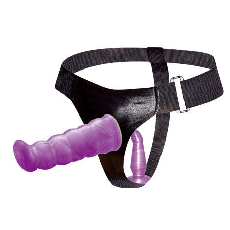 Baile Weibliches Anal und Vaginalgeschirr Flieder G-Punkt 17 cm
